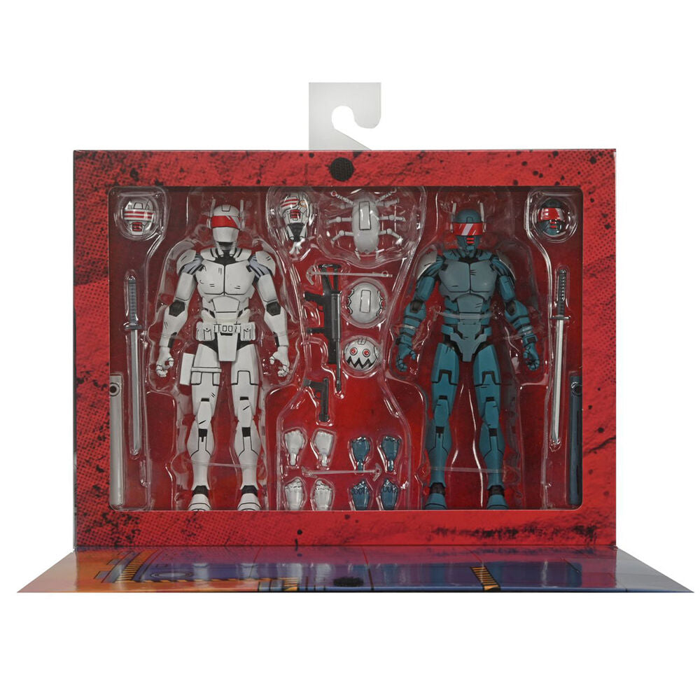 Figura NECA | Synja Patrol Troop Reinforcements Pack 2 | TMNT The Last Ronin | 18 cm | Coleccionista