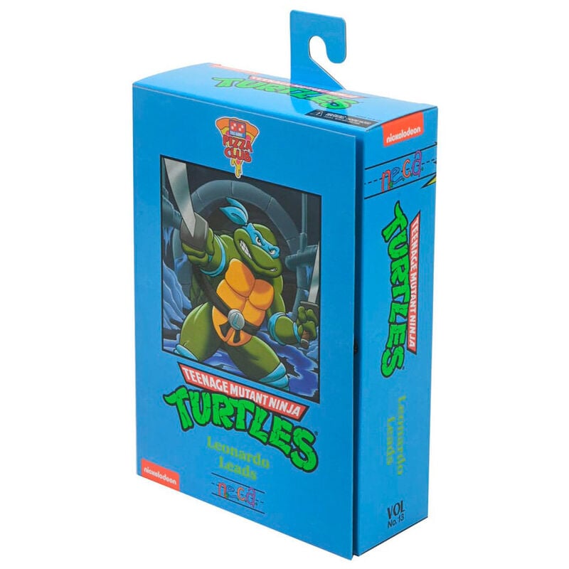 Figura NECA | Ultimate Leonardo VHS | TMNT Scale Action | 18 cm | Coleccionista
