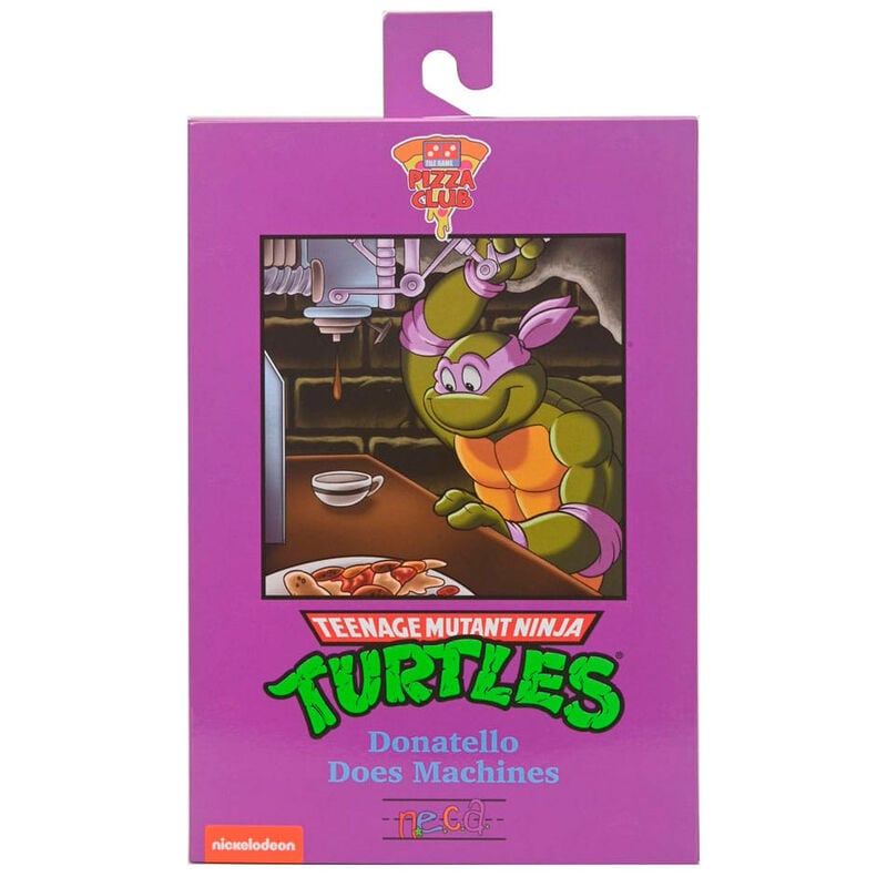 Figura NECA | Ultimate Donatello VHS | TMNT Scale Action | 18 cm | Coleccionista