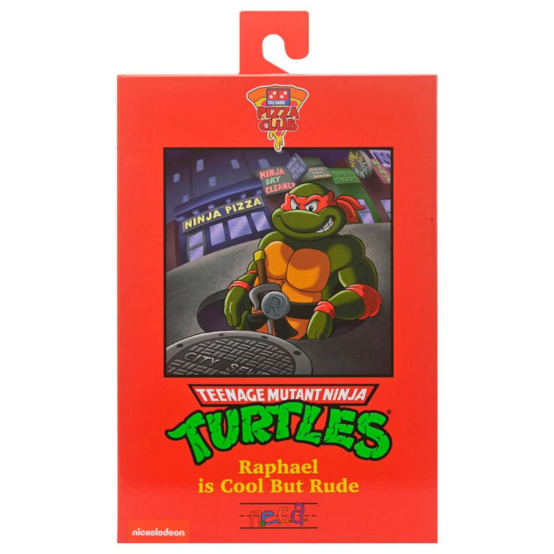 Figura NECA | Ultimate Raphael VHS | TMNT Scale Action | 18 cm | Coleccionista