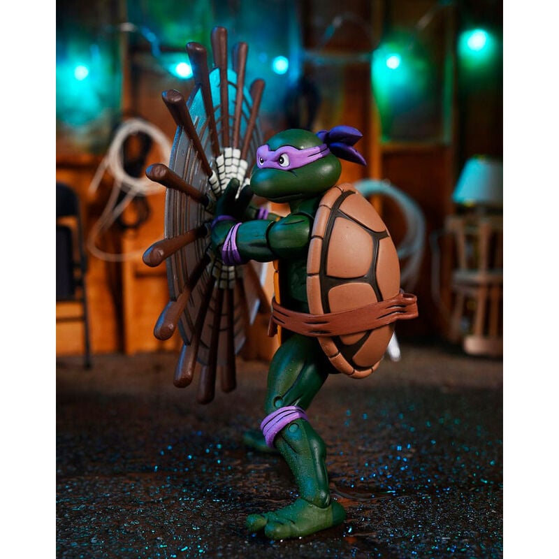 Figura NECA | Ultimate Donatello VHS | TMNT Scale Action | 18 cm | Coleccionista