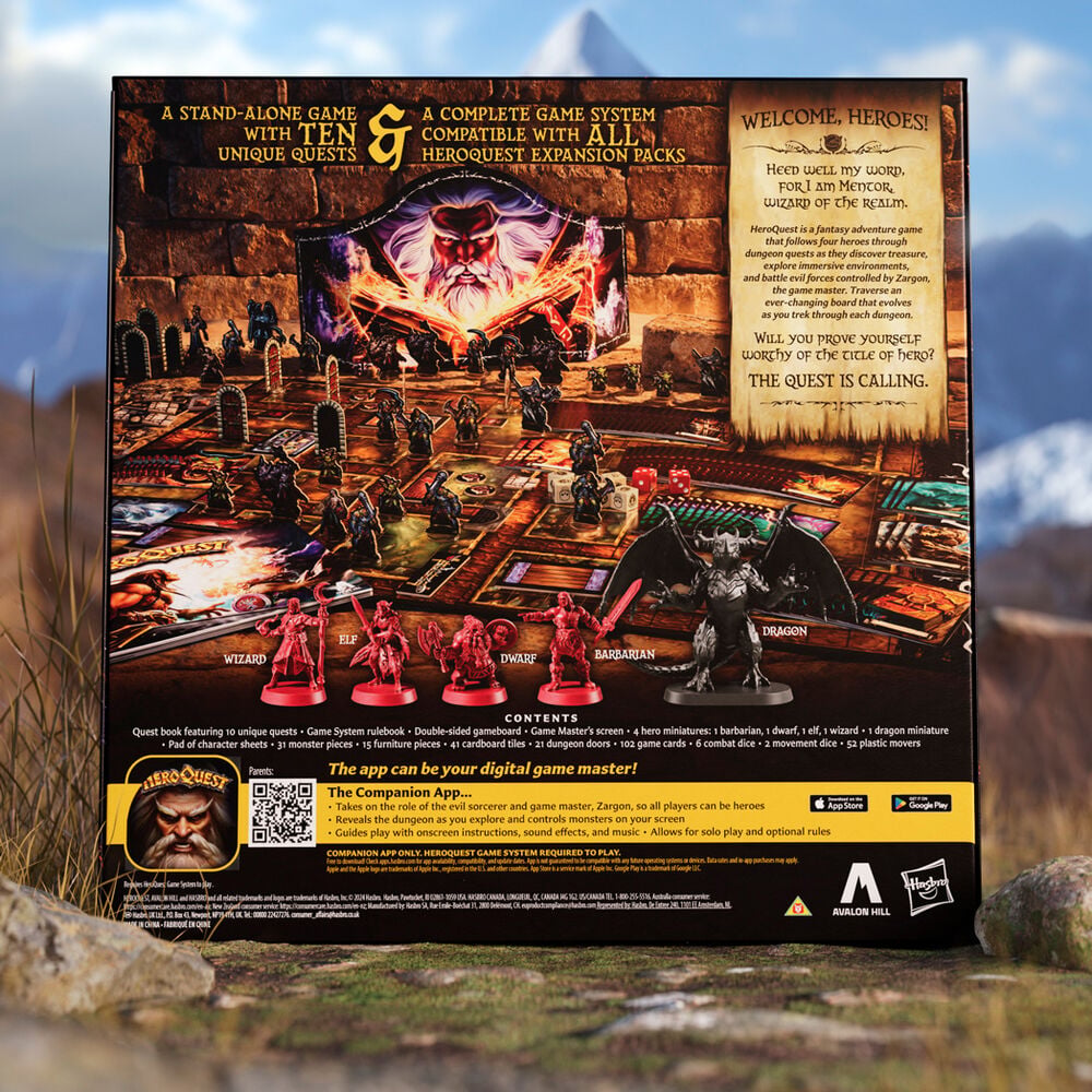 Expansion juego mesa heroquest first light
