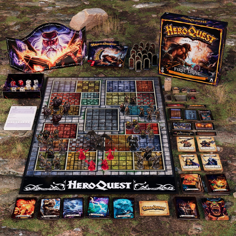 Expansion juego mesa heroquest first light