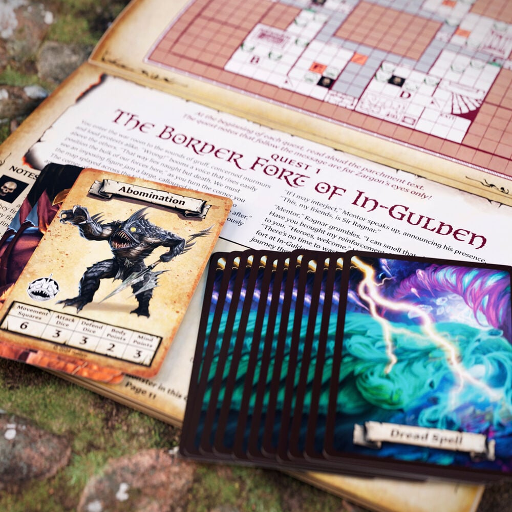 Expansion juego mesa heroquest first light
