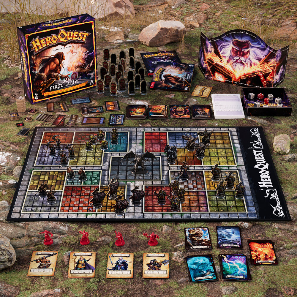 Expansion juego mesa heroquest first light