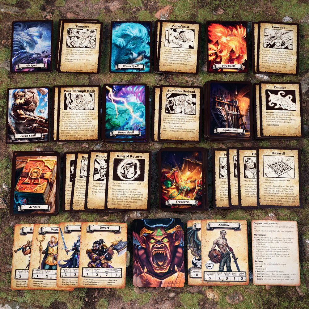 Expansion juego mesa heroquest first light