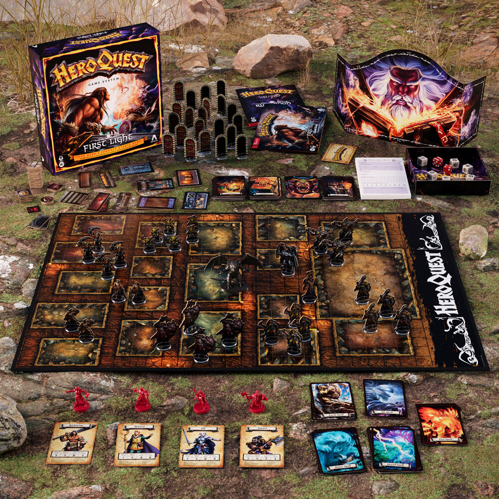 Expansion juego mesa heroquest first light
