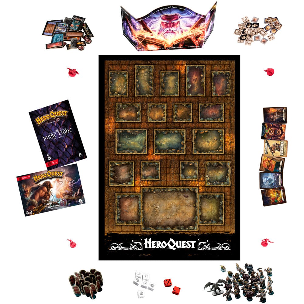 Expansion juego mesa heroquest first light