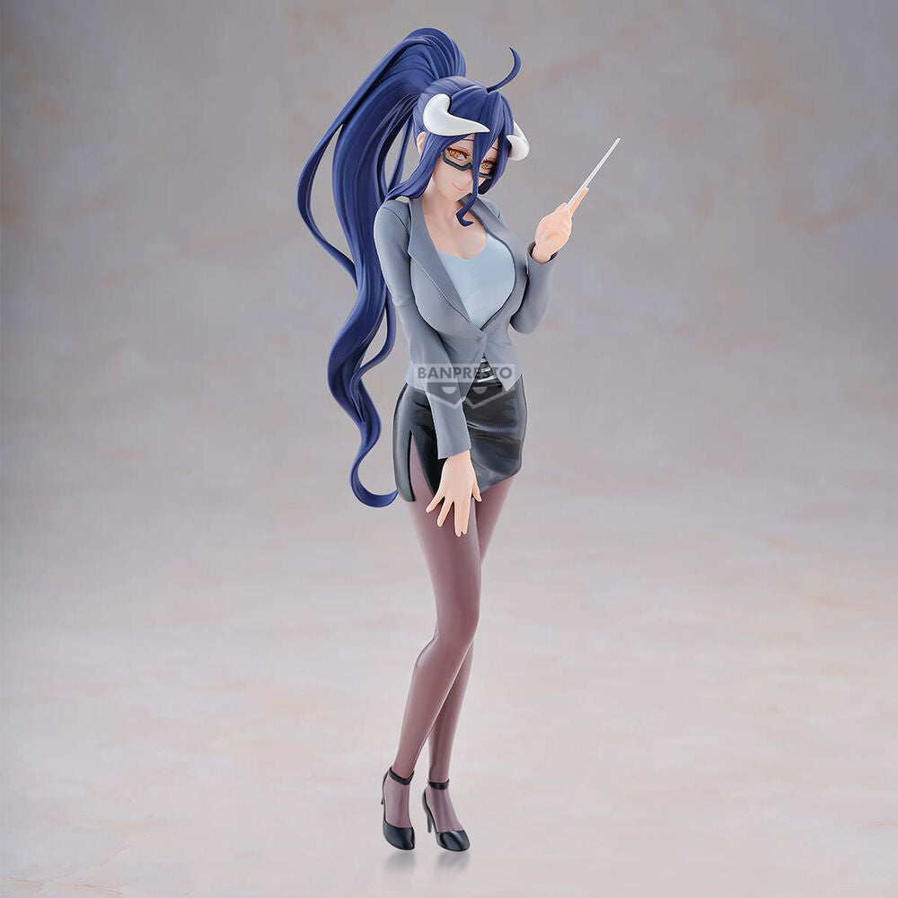 Figura banpresto overlord if albedo teacher