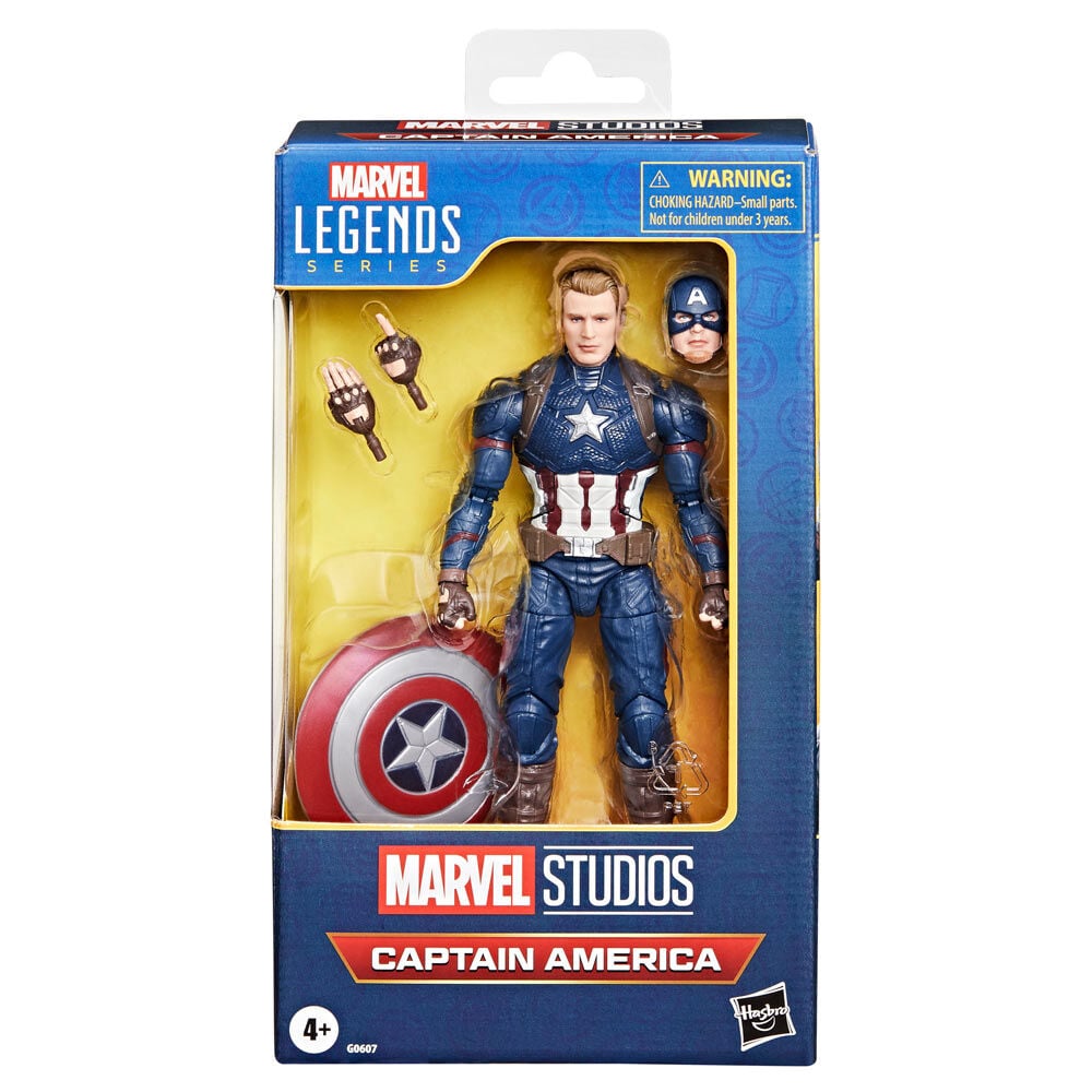 Figura hasbro marvel legends series capitn