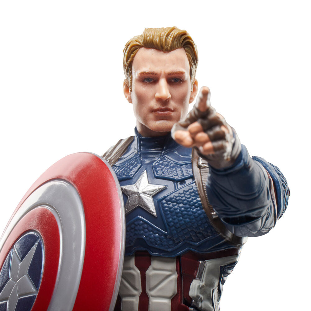 Figura hasbro marvel legends series capitn