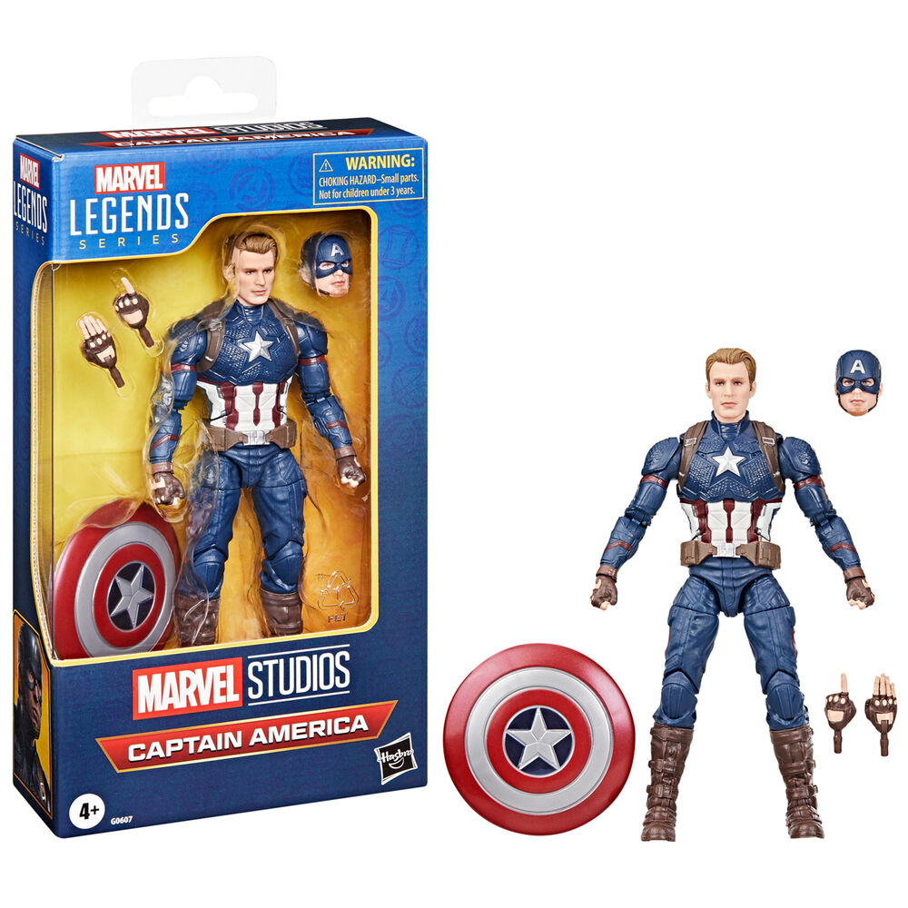 Figura hasbro marvel legends series capitn