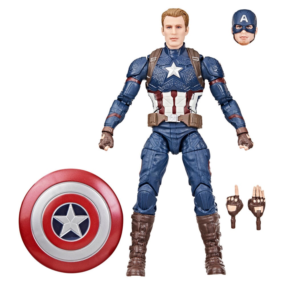 Figura hasbro marvel legends series capitn