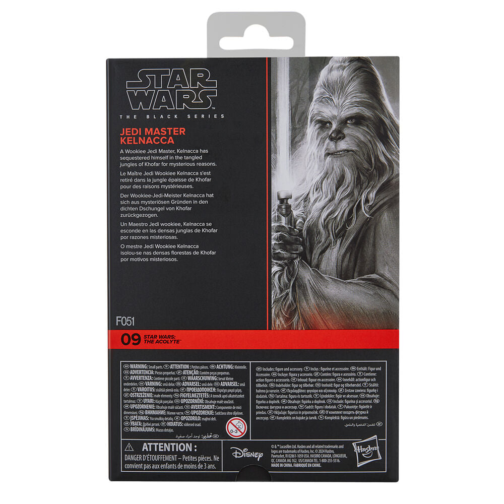 Figura hasbro star wars the black