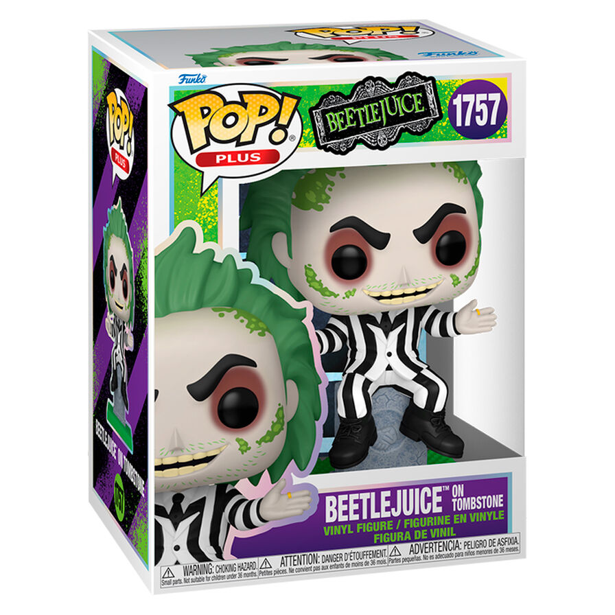 Funko pop beetlejuice on tombstone