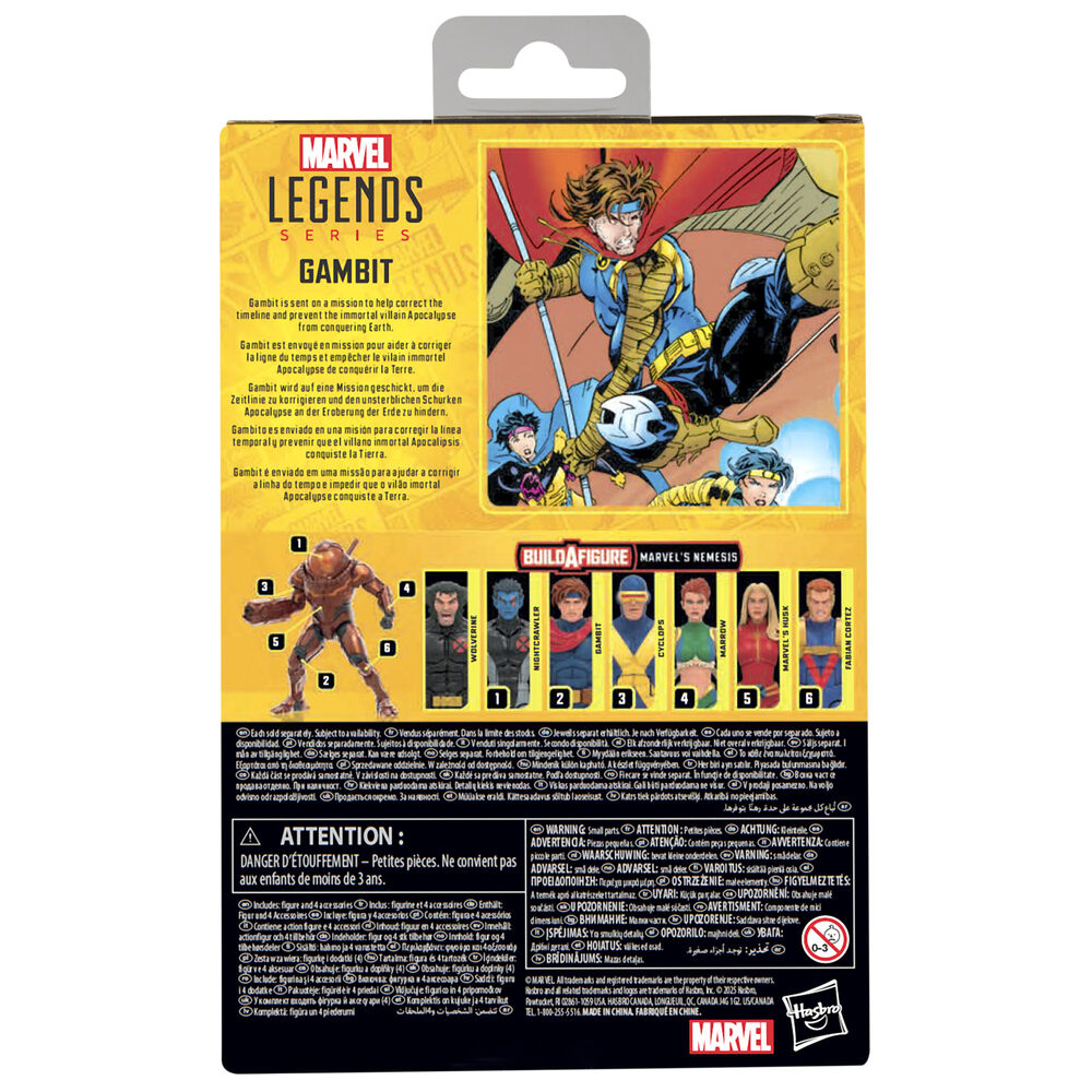 Figura hasbro marvel legends series build