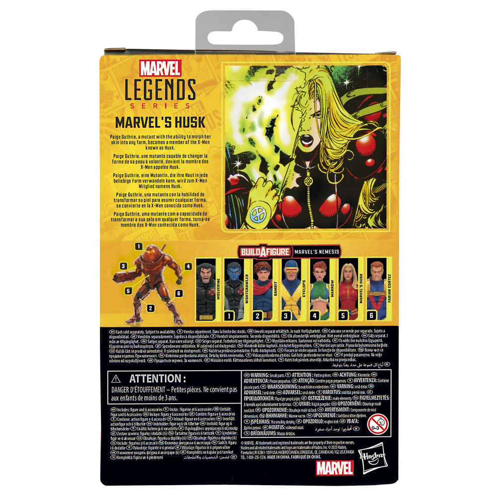 Figura hasbro marvel legends series build