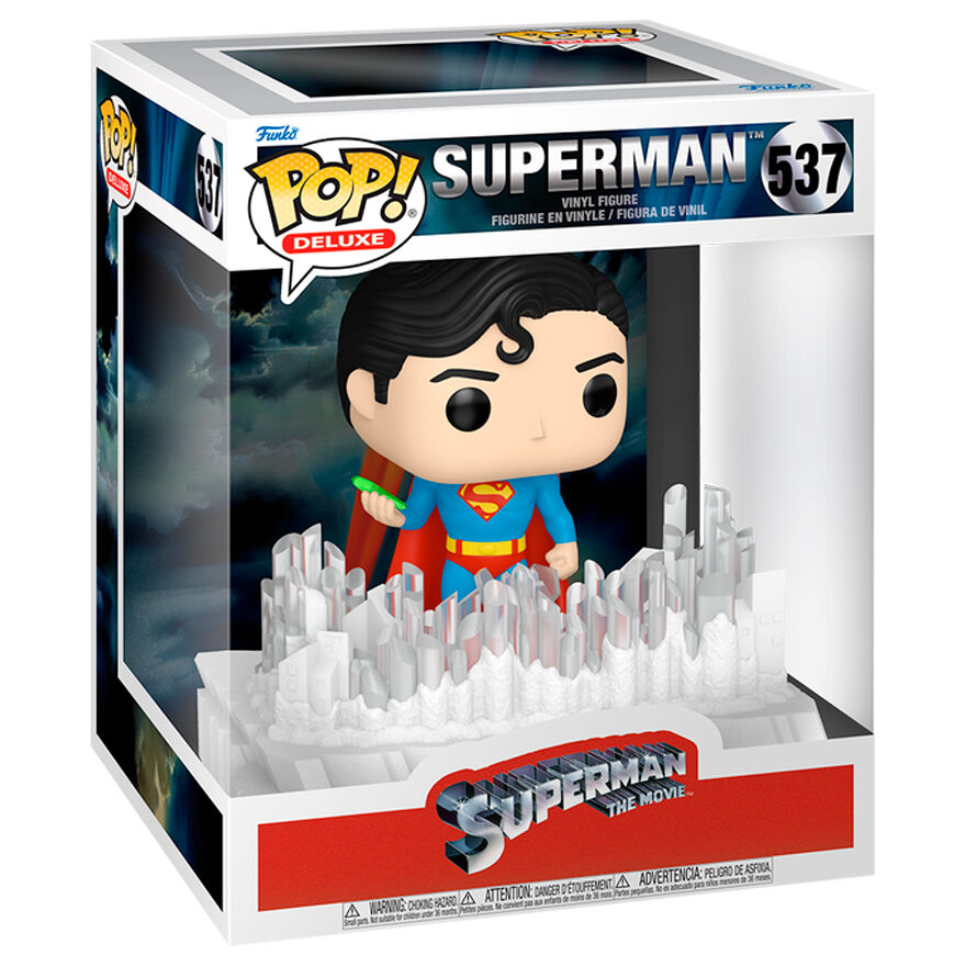 Funko pop deluxe superman (fortress of