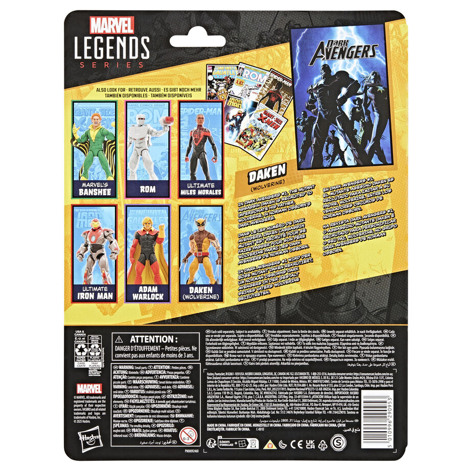 Figura hasbro marvel legends dark avengers
