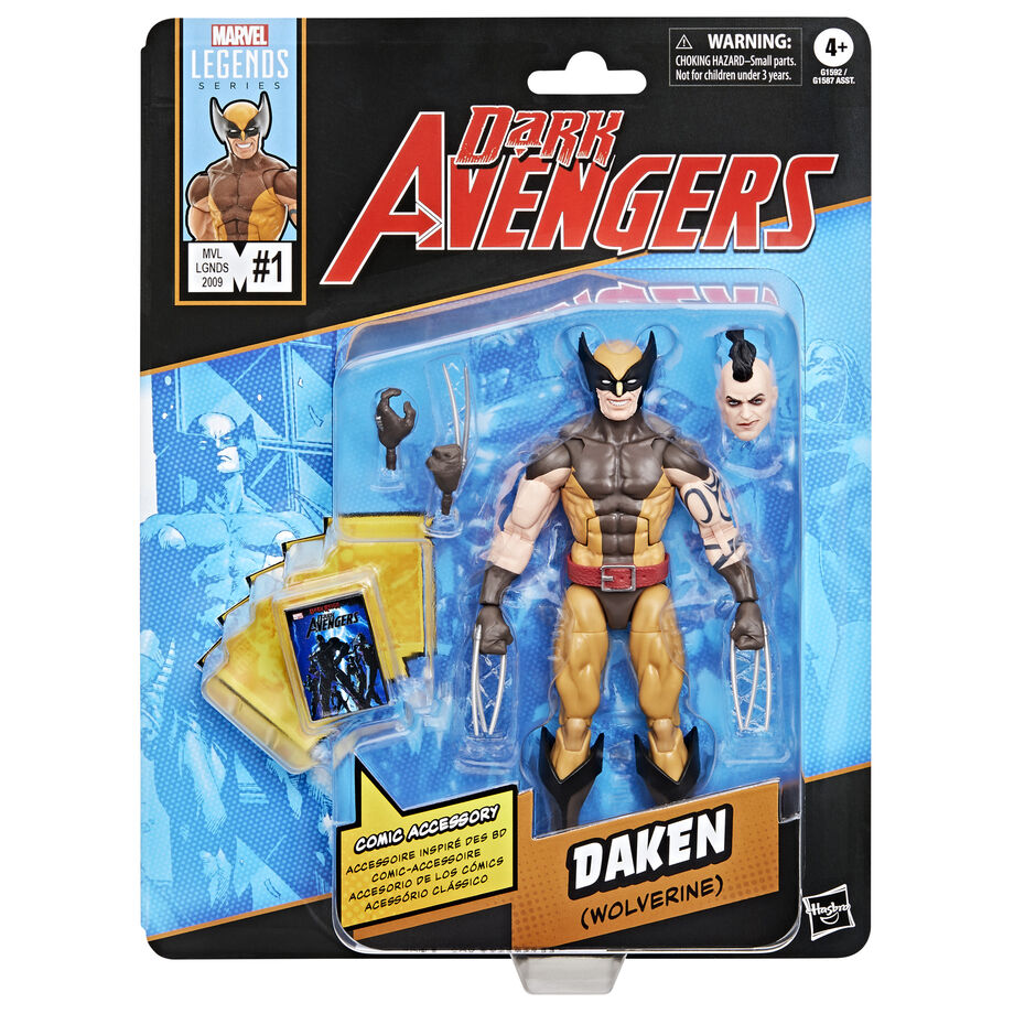 Figura hasbro marvel legends dark avengers