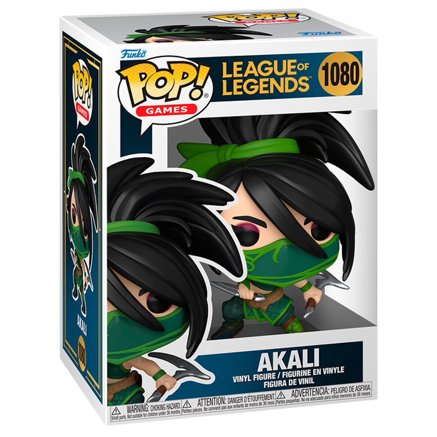 Funko pop league of legends akali