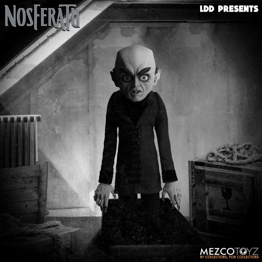 Figura Mezco Toyz Nosferatu 1922 | Living Dead Dolls | 25.5cm Coleccionista Terror