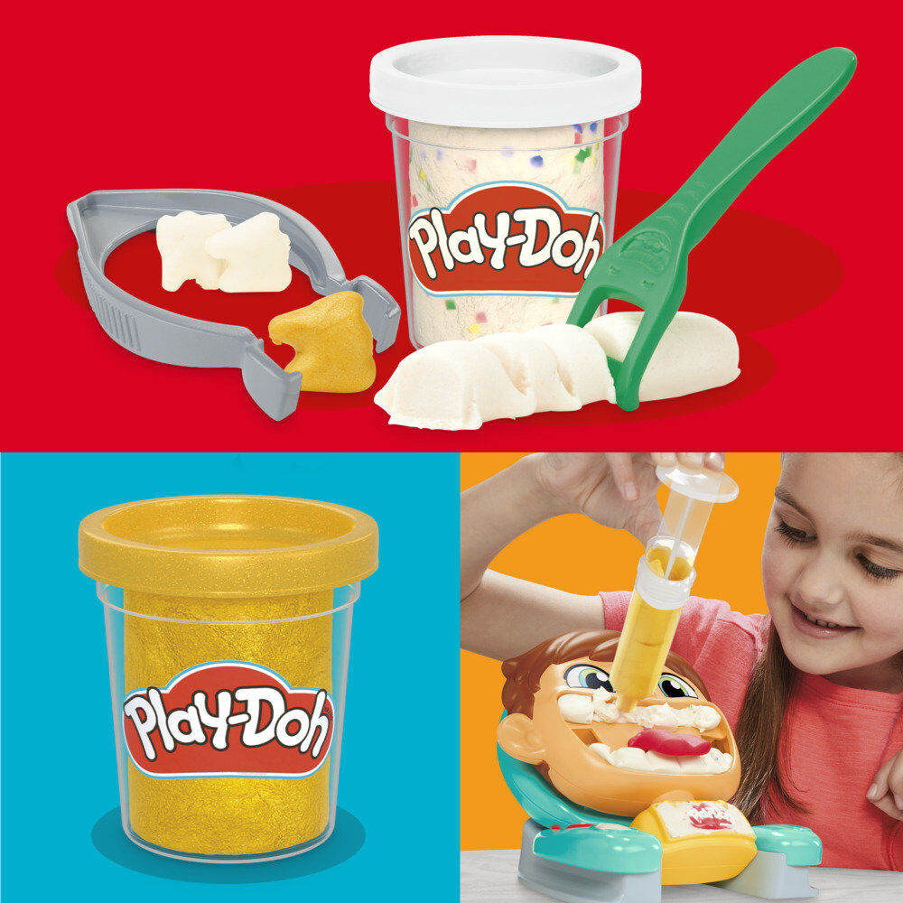 Juego hasbro play - doh silly smiles dentist