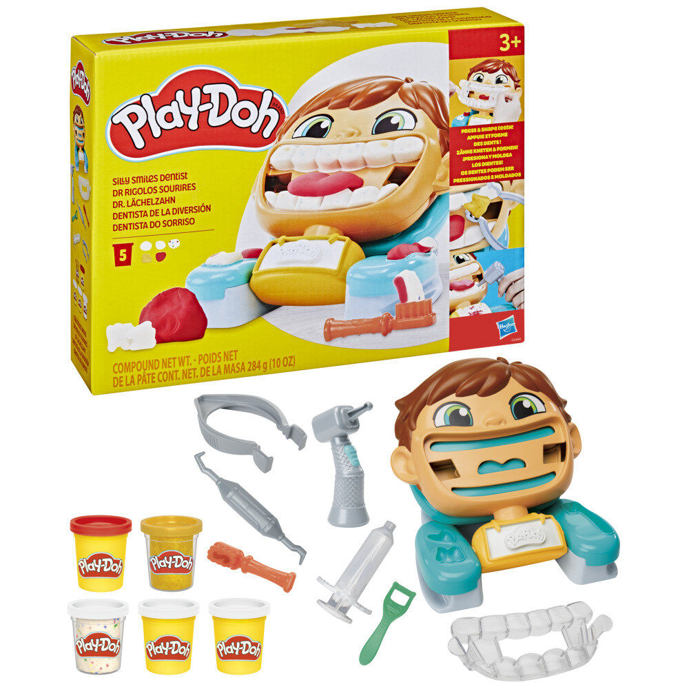 Juego hasbro play - doh silly smiles dentist