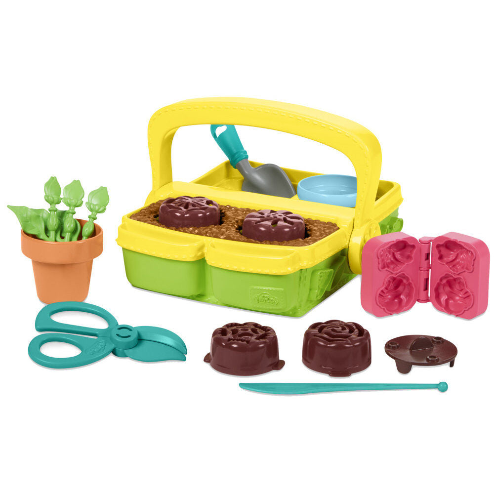 Juego hasbro play - doh blooming flowers