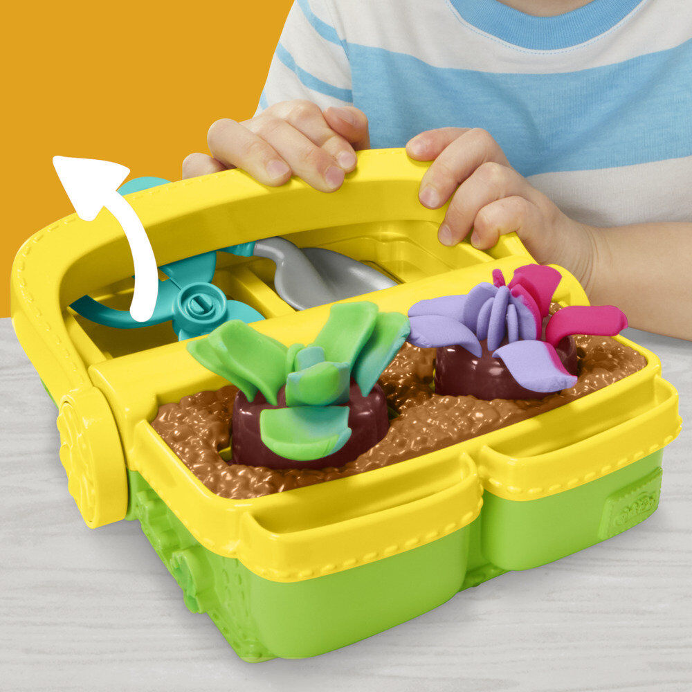 Juego hasbro play - doh blooming flowers