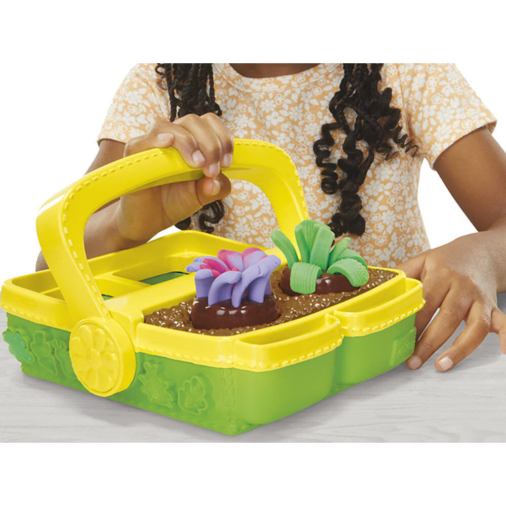 Juego hasbro play - doh blooming flowers