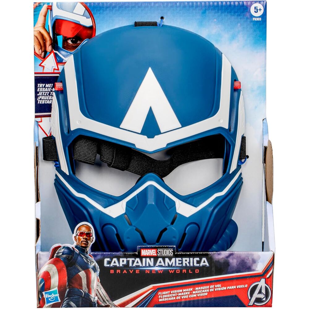 Mascara marvel vengadores capitn amrica