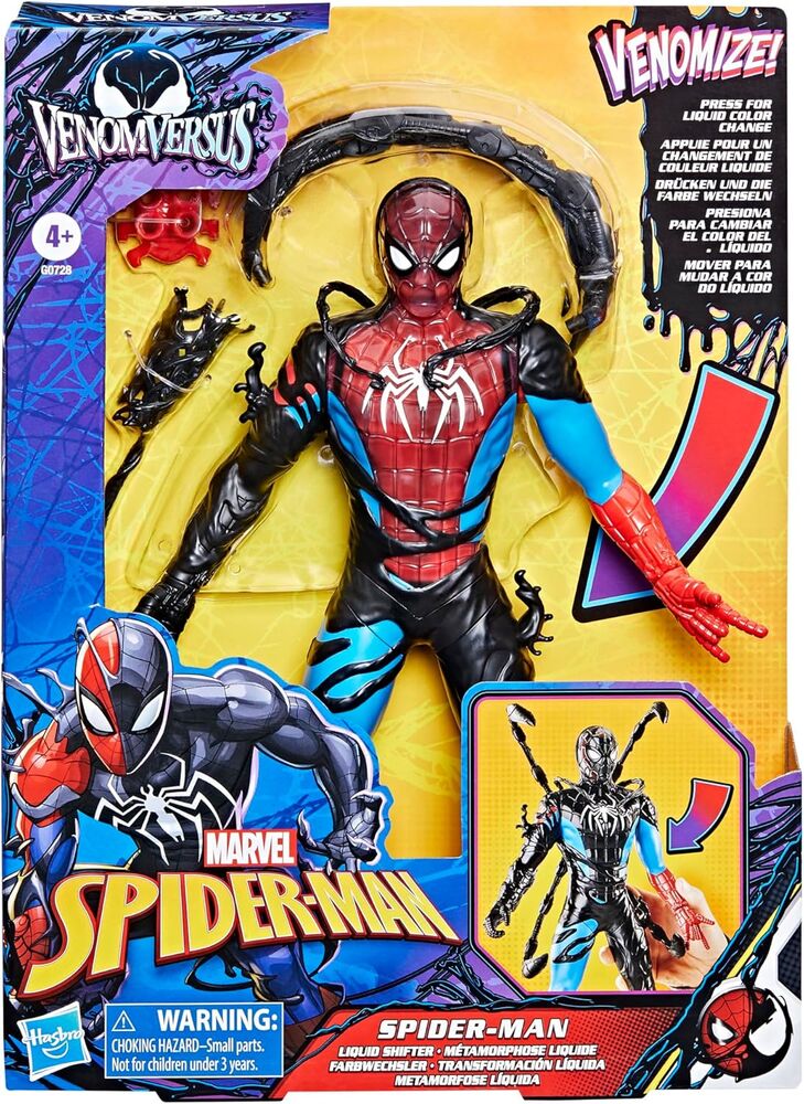 Figura hasbro marvel venomversus spider - man