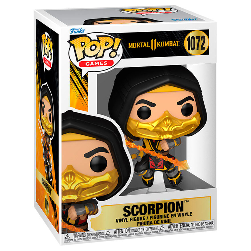Funko pop mortal kombat scorpion