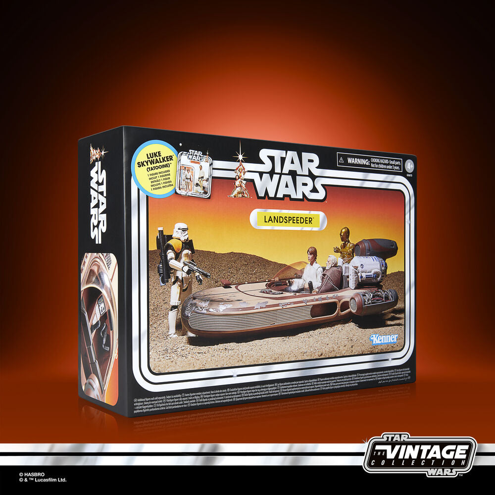 Figura hasbro star wars landspeeder &