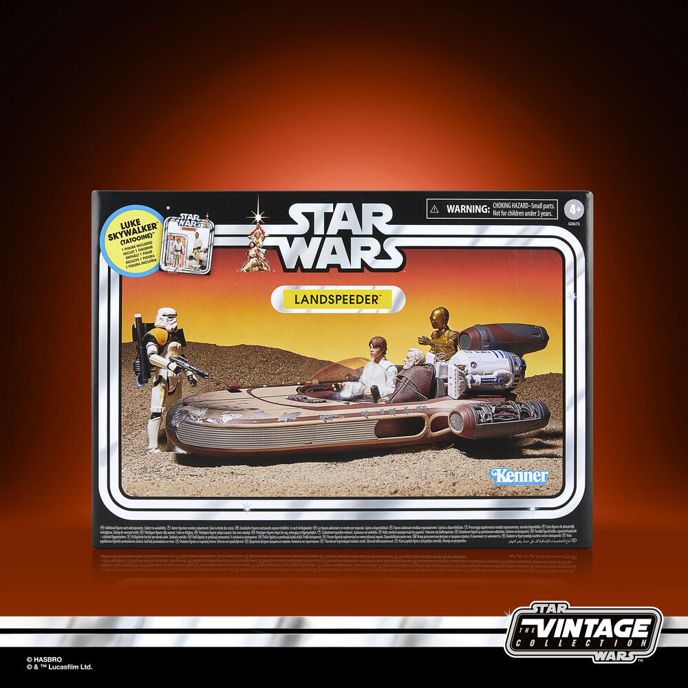Figura hasbro star wars landspeeder &