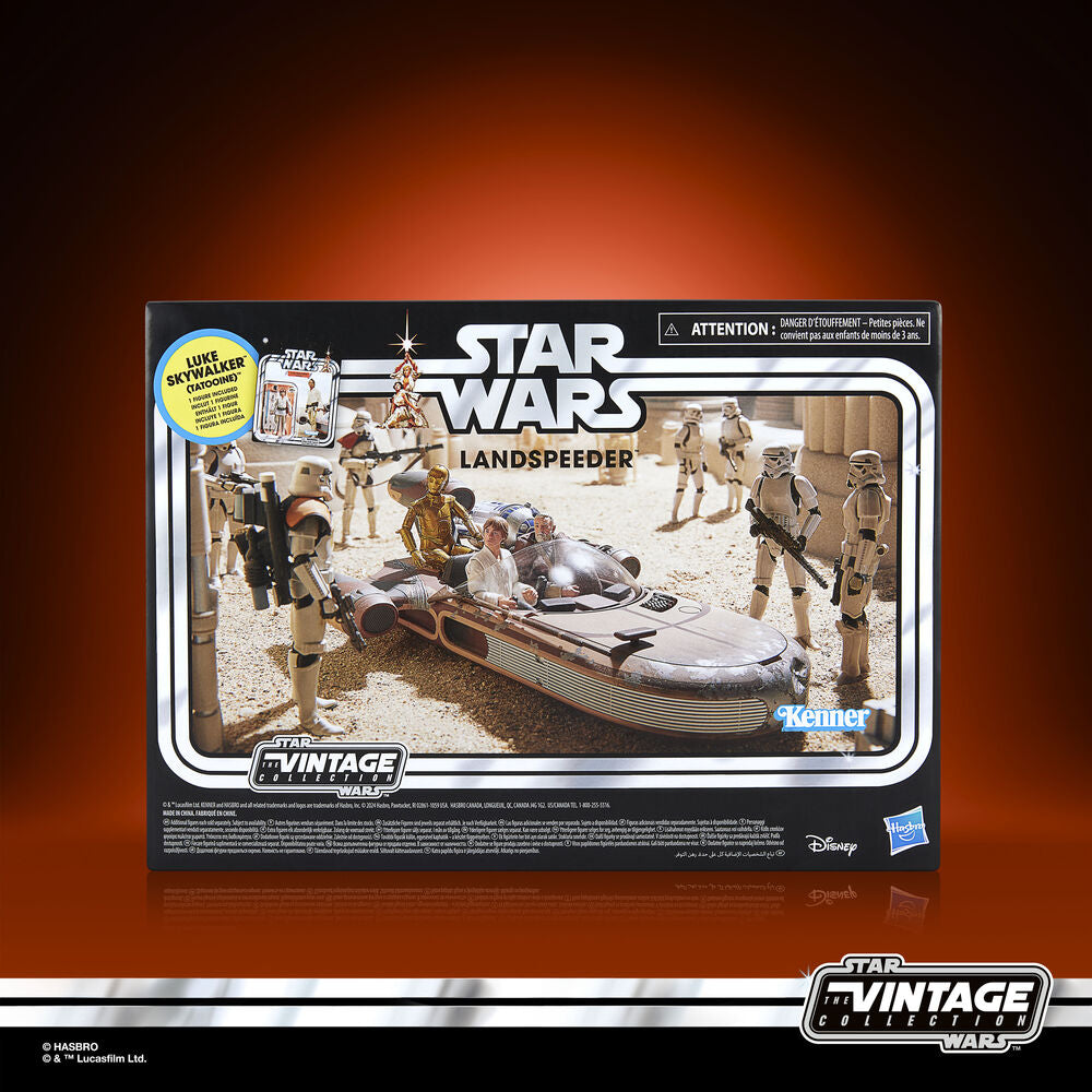 Figura hasbro star wars landspeeder &