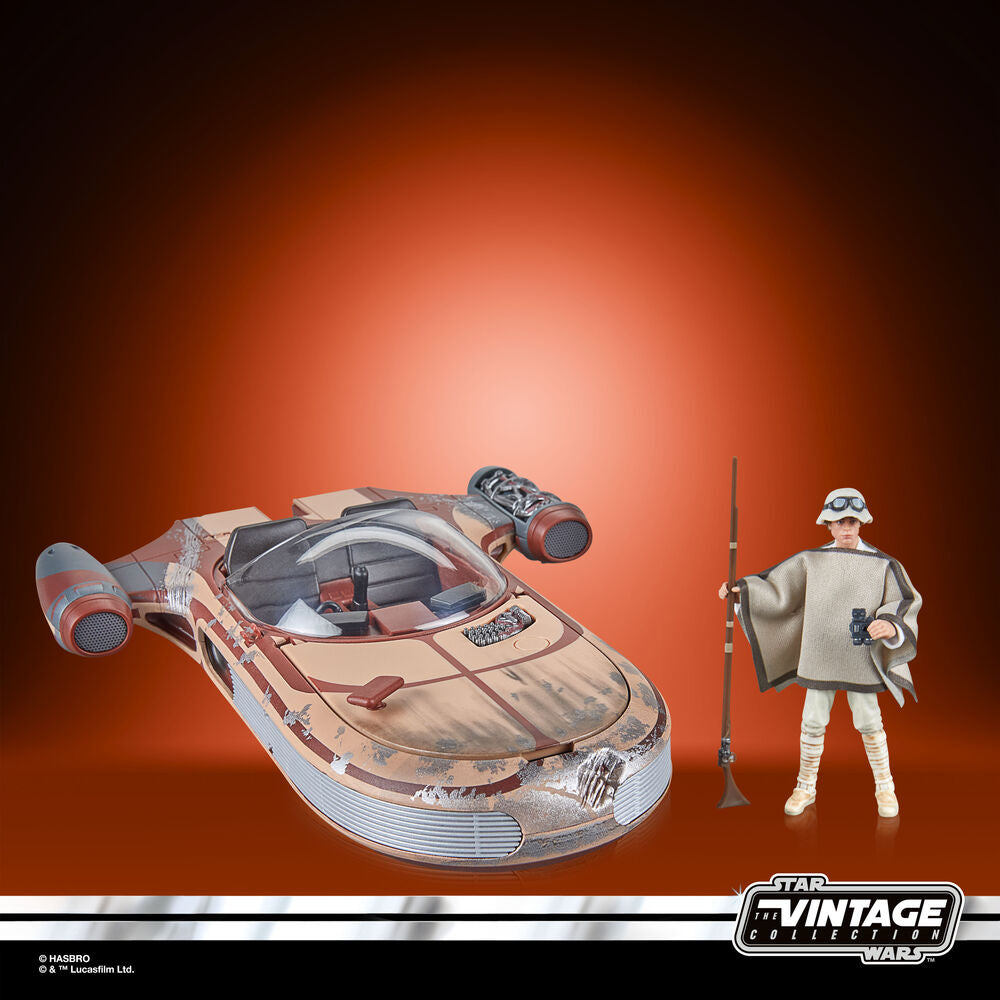 Figura hasbro star wars landspeeder &