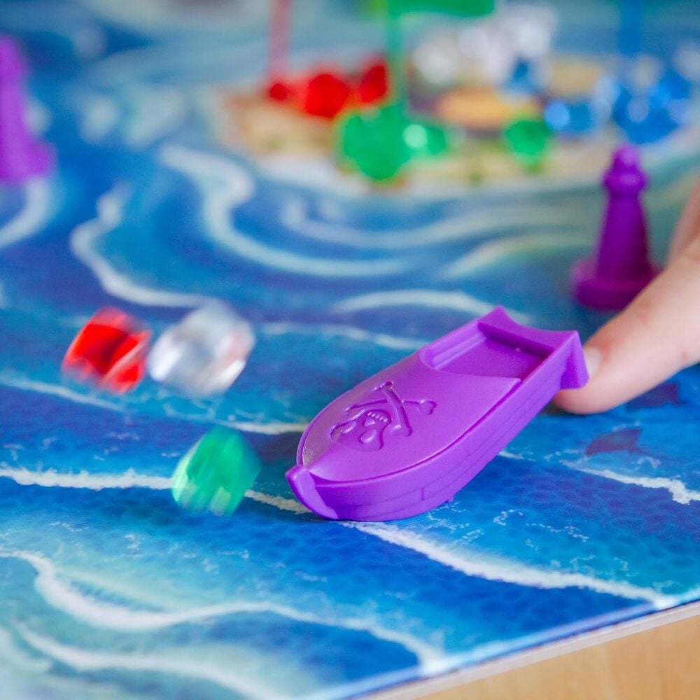 Bermuda Pirates | Juego de Mesa Familiar de Imanes y Tesoros | SD Games