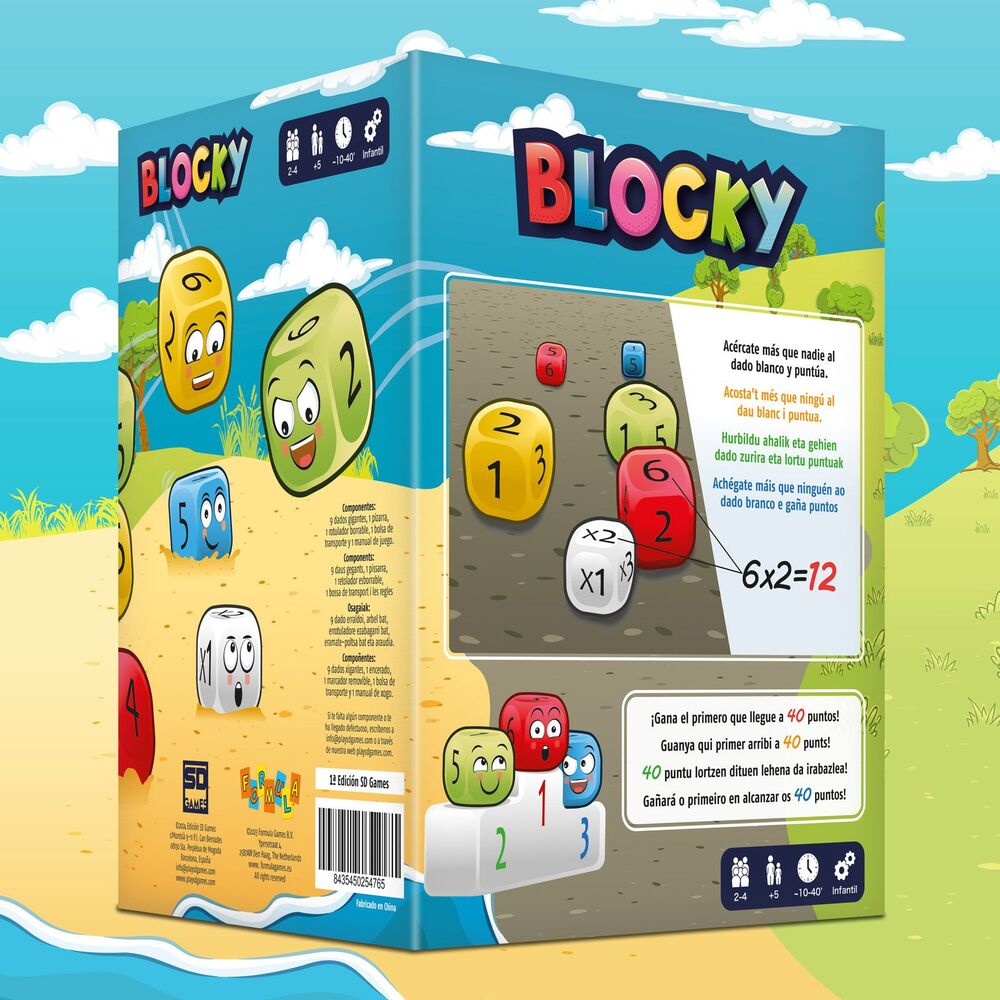 Juego mesa blocky