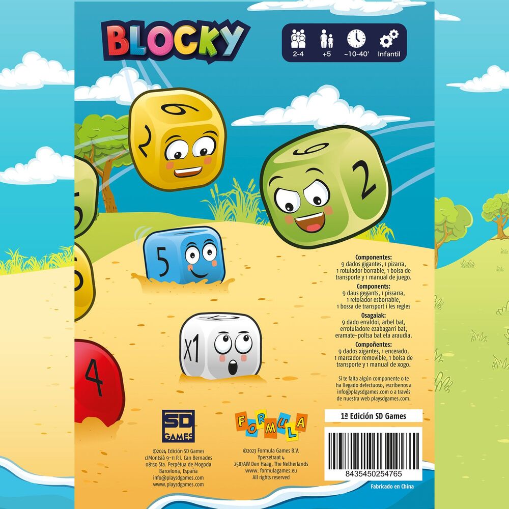 Juego mesa blocky