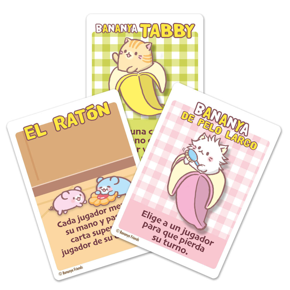Bananya: El Juego de Cartas | Juego de Cartas Kawaii de Licencia Anime | SD Games