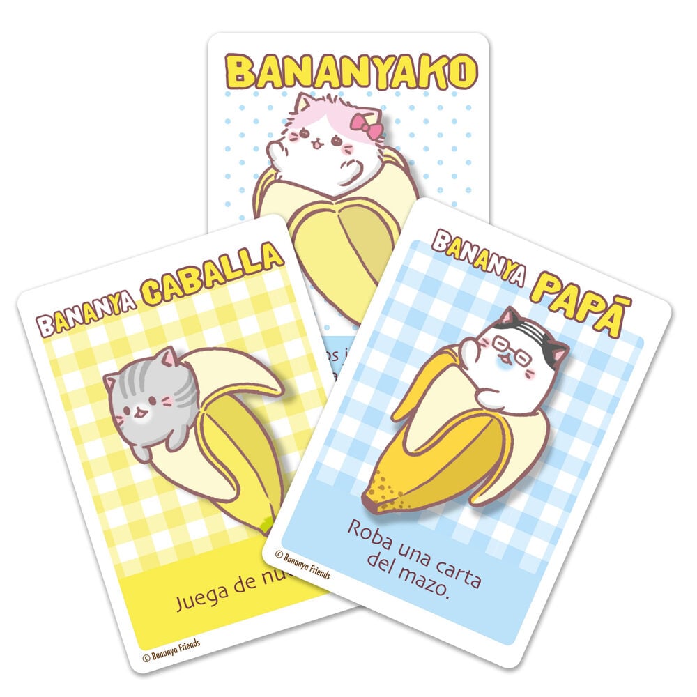 Bananya: El Juego de Cartas | Juego de Cartas Kawaii de Licencia Anime | SD Games