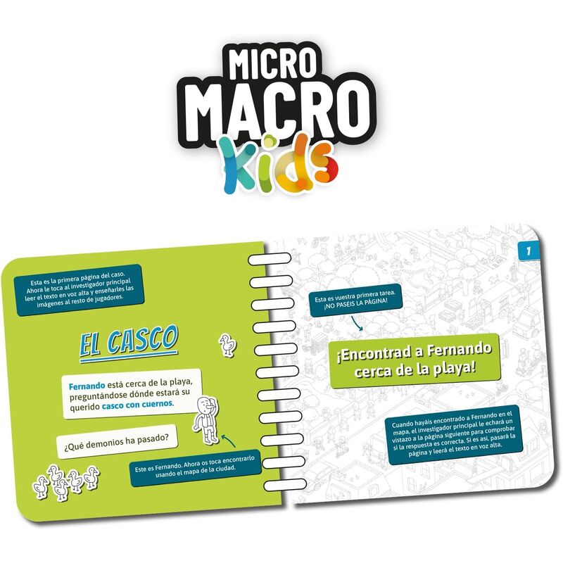 Juego mesa micro macro kids