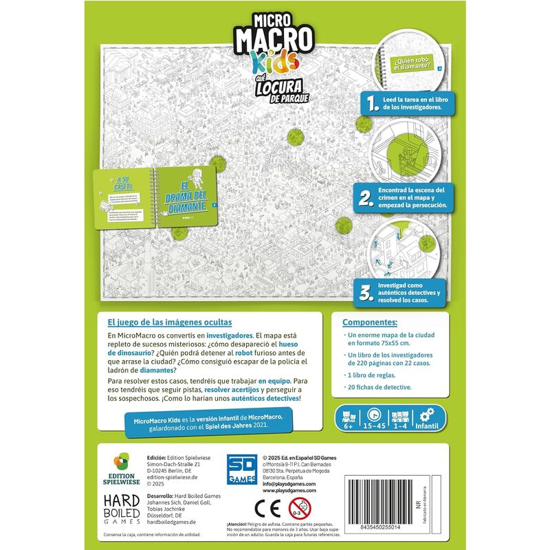 Juego mesa micro macro kids