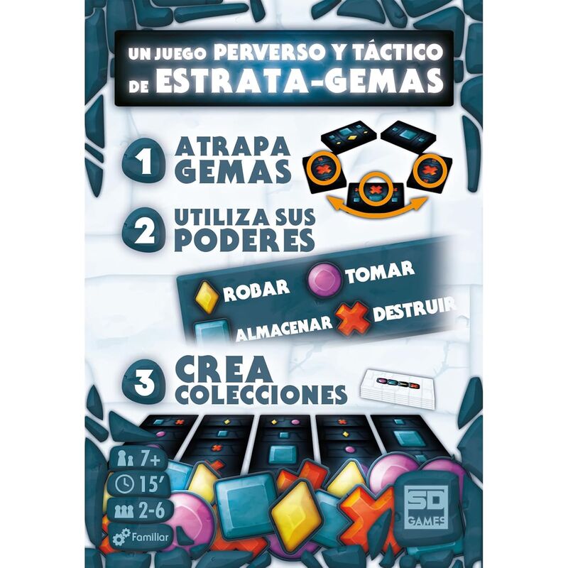 Onix | Juego de Cartas de Gemas y Estrategia | SD Games