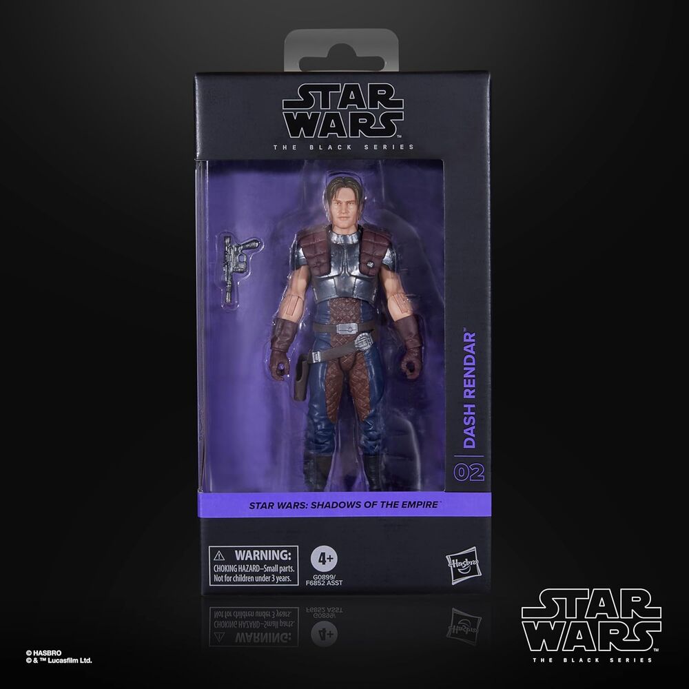 Figura hasbro star wars the black