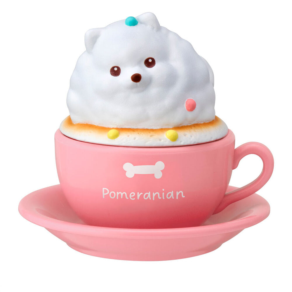 Figura Charalatte Animal | Coleccionable Sorpresa 3D Arte Latte | Con Chicle y Estuche | Bandai