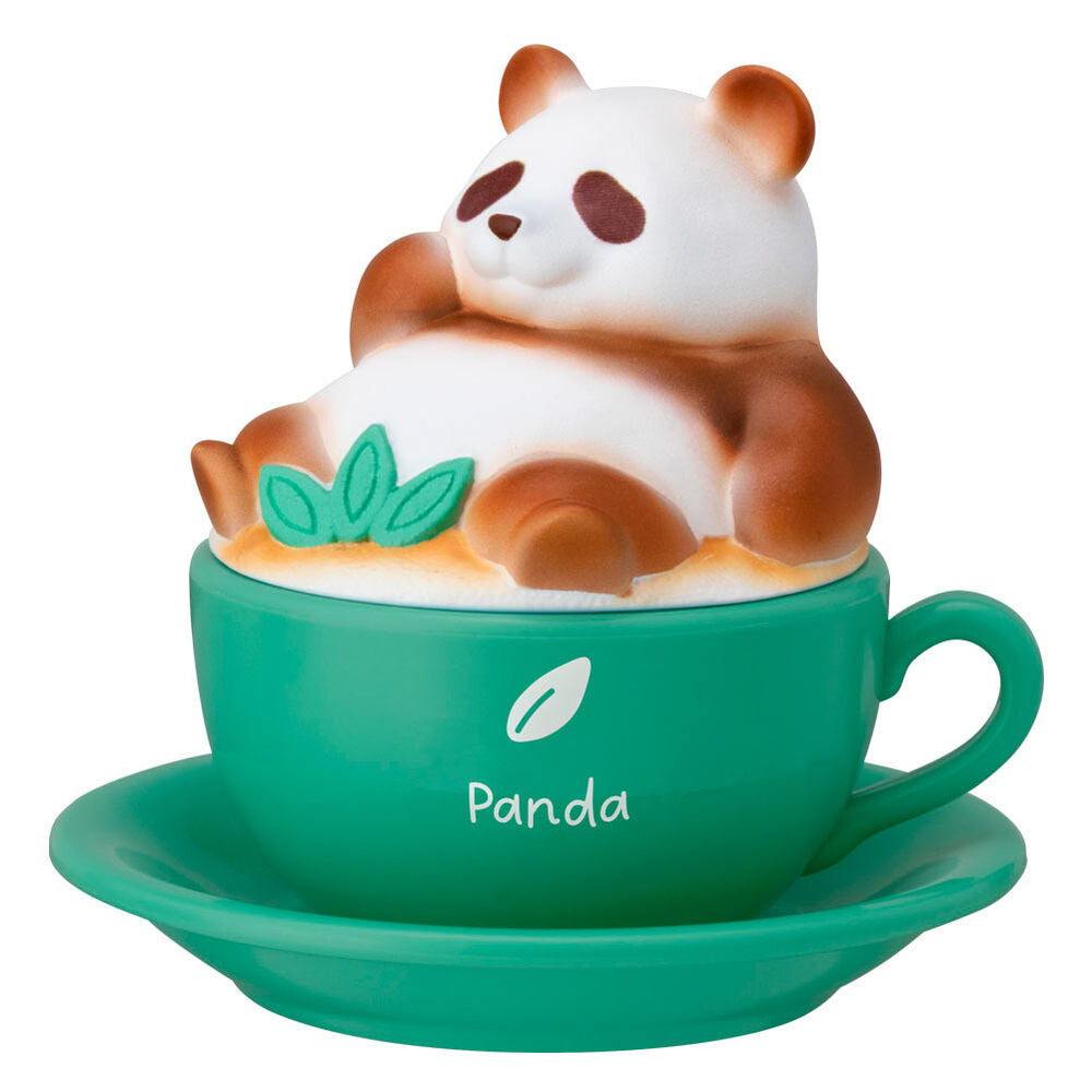 Figura Charalatte Animal | Coleccionable Sorpresa 3D Arte Latte | Con Chicle y Estuche | Bandai