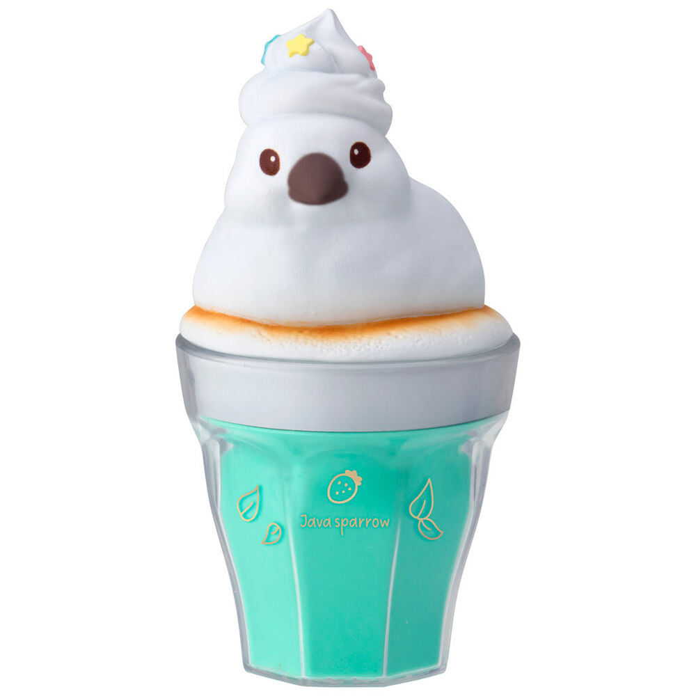 Figura Charalatte Animal | Coleccionable Sorpresa 3D Arte Latte | Con Chicle y Estuche | Bandai